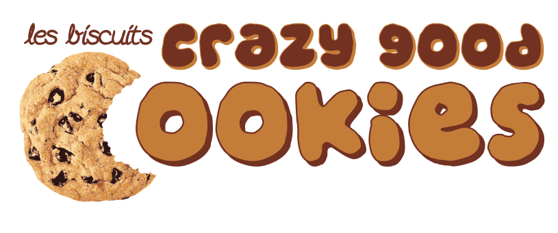 Crazy Good Cookies logo (prototype)