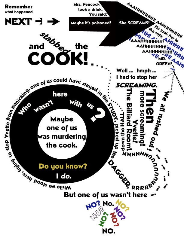 Kinetic typography map
